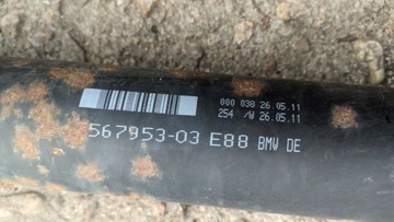 BMW E87 2.0D 11R HŘÍDEL HNACÍ 7567953