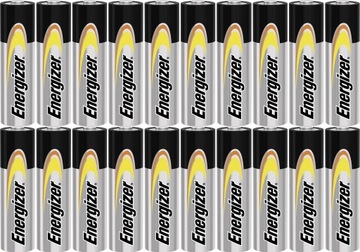 20x Bateria ENERGIZER Alkaline Power LR6 AA R6 E91 1,5V