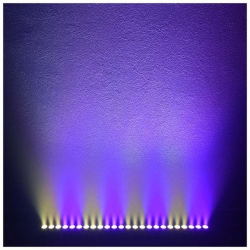 LIGHT4ME DECO BAR 24 RGB IR listwa belka LED 4 sztuki + pilot + pokrowiec