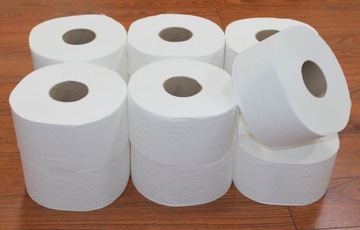 ТУАЛЕТНАЯ БУМАГА JUMBO белая мягкая 100м ЦЕЛЛЮЛОЗА 12 рулонов КАЧЕСТВО