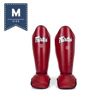 Fairtex Ochraniacze Piszczeli SP5 Czerwone M