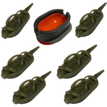 6x Podajnik ARC 30/40g foremka Method FEEDER BAIT