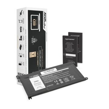 Bateria WDX0R P75F P62F P66F T2JX4 WDXOR do Dell
