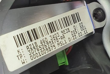 РУЛЕВОЕ КОЛЕСО MERCEDES W204 W212 W218 W207