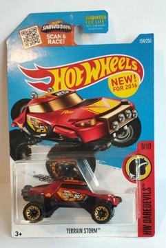 Hot Wheels Terrain Storm 9/10 HW Daredevils