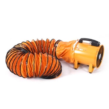 Гибкий воздуховод, регулируемый вентиляционный шланг из ПВХ, 10 м, с зажимом из 2 частей