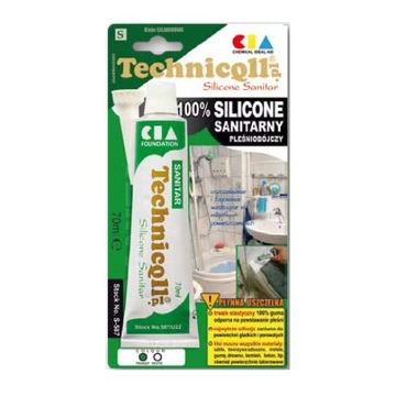 TECHNICQLL СИЛИКОН САНИТАРНЫЙ БЕЛЫЙ 70мл
