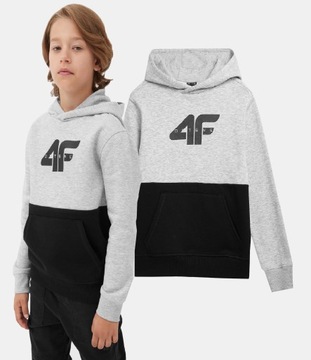 СПОРТИВНАЯ ТОЛСТОВКА С КАПЮШОНОМ ДЛЯ МАЛЬЧИКОВ 4F