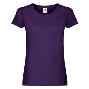 DAMSKA KOSZULKA T-SHIRT FRUIT fc purple S