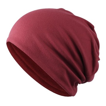 Unisex Soft Slouchy Baggy Beanie Czapka Chemo
