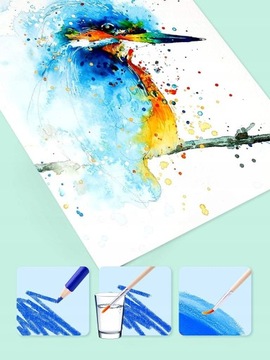 Карандаши акварельные Arttrack 72 цвета.