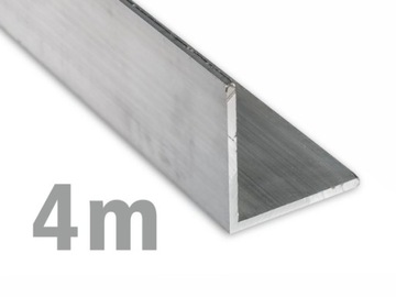 Kątownik aluminiowy 40x20x2 - 4m
