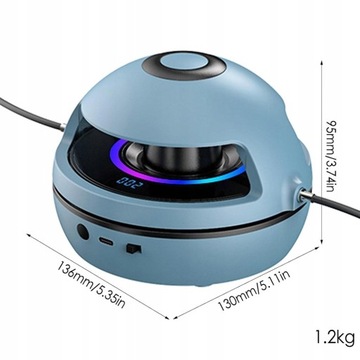 Скакалка Bedee 140 см оттенки синего