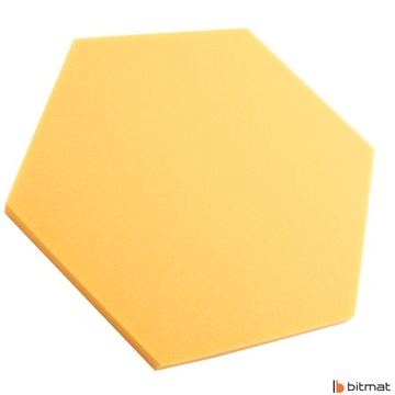АКУСТИЧЕСКАЯ ПАНЕЛЬ ДЛЯ ДОМАШНЕЙ АУДИО СТУДИИ HEXAGON 3CM сотовая акустика