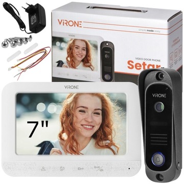 WIDEODOMOFON WIDEO DOMOFON VIDEODMOFON LCD 7