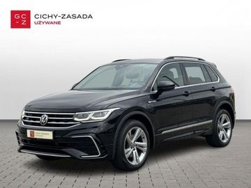 Volkswagen Tiguan II SUV Facelifting 2.0 TDI 200KM 2021 Volkswagen Tiguan 2.0TDI 200KM 4MOTION, Hak, Navi, Asystenci, Head-up, Kam