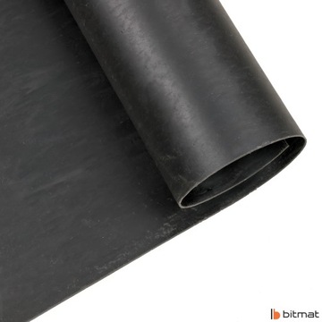 Резина EPDM АНТИВИБРАЦИОННАЯ РЕЗИНОВАЯ ПОДПОРА Звукоизолирующая пластина толщиной 2 мм.