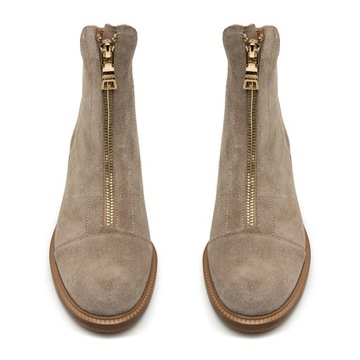 Ботильоны R.Polański 1580 - Cappuccino 42 Suede