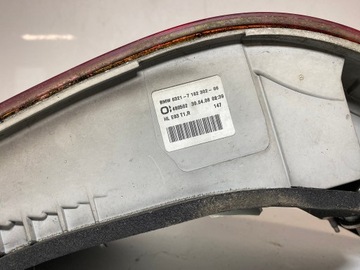 BMW E93 CABRIO SVĚTLO PRAVÁ PRAVÝ ZADNÍ 7162302
