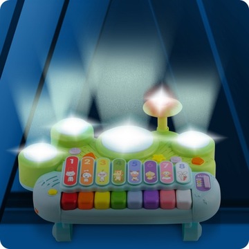 ОБРАЗОВАТЕЛЬНЫЕ ИГРУШКИ ИНТЕРАКТИВНЫЕ БАРАБАНЫ LED МУЗЫКАЛЬНЫЙ ИНСТРУМЕНТ