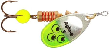 Obrotówka Mepps Aglia-e 3-6,5g Kol: Chartreuse