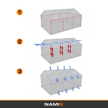 Палатка для хранения BASIC 6x8, РАЗНЫЕ ЦВЕТА
