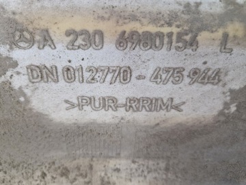 MERCEDES SL R230 W230 РАМА ЛЕВАЯ И ПРАВАЯ 55 AMG