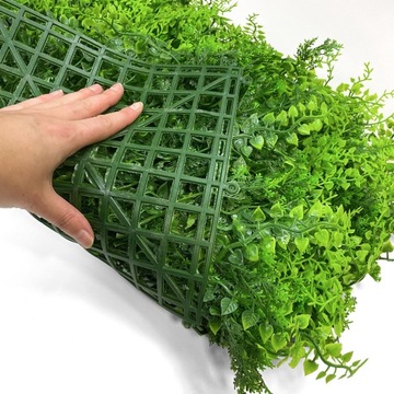 ДЕКОРАТИВНОЕ РАСТИТЕЛЬНОЕ ПАННО ЗЕЛЕНОЕ НАСТЕННОЕ КОВРИКОВ ИСКУССТВЕННАЯ ИЗГОРОДА 40х60см