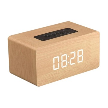 Przenośny drewniany głośnik Soundbar w kolorze brązowym