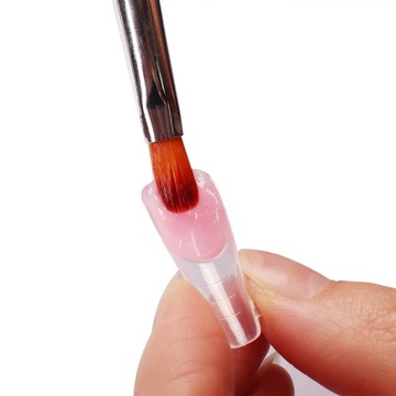 ДВОЙНЫЕ ВЕРХНИЕ ФОРМЫ ДЛЯ АКРИЛОВОГО ГЕЛЯ 120 ШТ. КОРОБКА БАЛЕРИНА С ВЫПУСКНЫМ