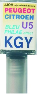 CITROEN PEUGEOT KGY BLEU PHILAE LAKIER SAMOCHODOWY ZAPRAWKA DO RYS 10ML ARA