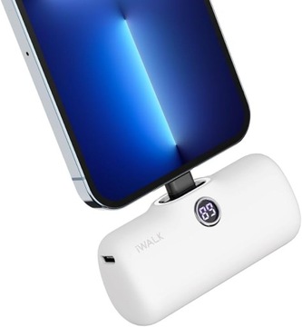 Powerbank iWALK 4800 mAh Ultra-kompaktowy Biały