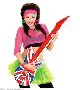 Юнион Джек, надутая гитара, британский флаг