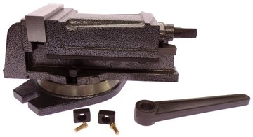 ТИСКИ 100 ММ С ПОВОРОТНЫМ ОСНОВАНИЕМ 100 ММ ДЛЯ ФРЕЗЕРНО-СВЕРЛИЛЬНЫХ СТАНКОВ