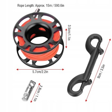 Катушка для технического дайвинга mw6cr диаметром 5 см.