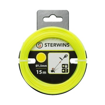 ŻYŁKA TNĄCA NYLONOWA PODKASZAREK 1.5mm 15m