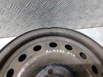 DISK 15” OCELOVÝ NISSAN ALMERA N16