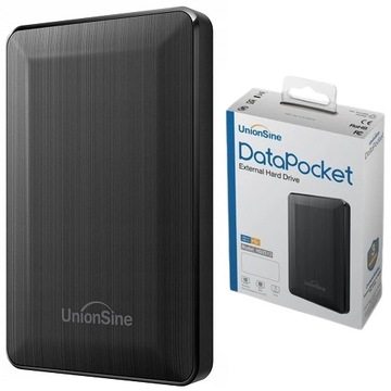 PRZENOŚNY DYSK HDD UNIONSINE 320GB 120MB/s HARD DYSK ZEWNĘTRZNY MEMORY BANK