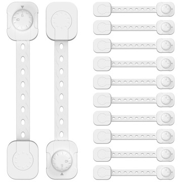 12x Blokada Sillar szafek szuflad zabezpieczenie mebli przed dziećmi