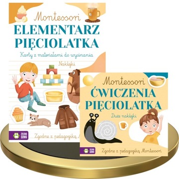 Pakiet 5 latka 5+ Elementarz pięciolatka + Ćwiczenia Rozwój Dziecka Nauka