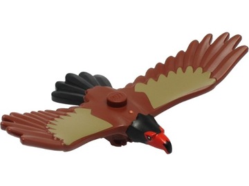 LEGO EAGLE 37543pb02 BIRD 6359047 Красно-коричневый орел 1 шт.