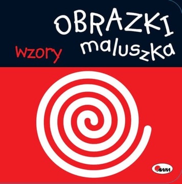 KSIĄŻECZKA KONTRASTOWA OBRAZKI MALUSZKA WZORY