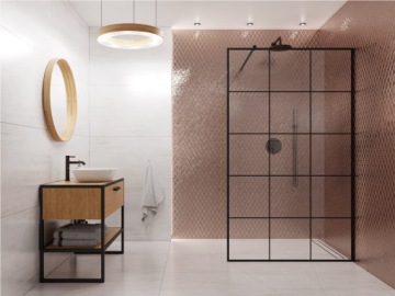 СТЕКЛЯННАЯ МОЗАИКА РОМБ КАРО МЕДНО-КОРИЧНЕВЫЙ МЕТАЛЛИК