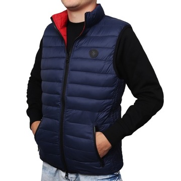 Kamizelka męska U.S. Polo ASSN 61195557 Dwustronna