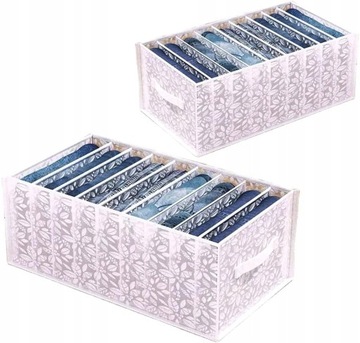 Organizer do szafy Ubrania Spodnie Koszule Bluzy GARDEROBY PUDEŁKO Wkład