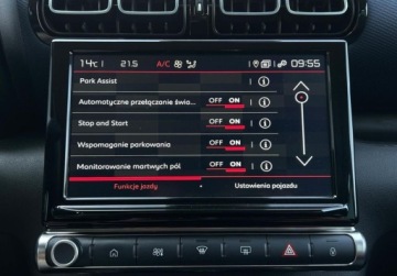 Citroen C3 Aircross  I Crossover 1.2 PureTech 110KM 2021 Citroen C3 Aircross Shine Pack, Kamera 360, Podgrzewane fotele, Tempomat,, zdjęcie 32