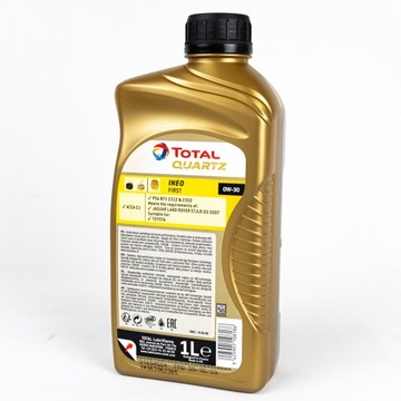 TOTAL OIL TOTAL 0W30 1L INEO FIRST C2 (РАНЕЕ C1) / SN+ / B71 2312 / ST