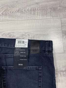 52 ## HUGO BOSS ## MĘSKIE SPODNIE JEANSY 38/32