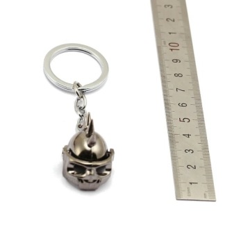 Брелок ЧЕРЕП ГЛАДИАТОР ШЛЕМ из металла