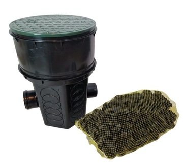 Aquabin FILTR do OCZYSZCZALNI doczyszczający ścieki FILTR do DRENAŻU D400